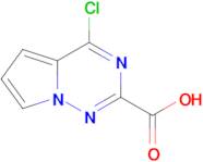 4-Chloropyrrolo[2,1-f][1,2,4]triazine-2-carboxylic acid