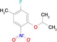 1-Fluoro-5-isopropoxy-2-methyl-4-nitrobenzene