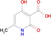 4-Hydroxy-6-methyl-2-oxo-1,2-dihydropyridine-3-carboxylic acid