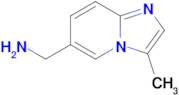 (3-Methylimidazo[1,2-a]pyridin-6-yl)methanamine