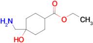 Ethyl 4-(aminomethyl)-4-hydroxycyclohexanecarboxylate