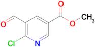 Methyl 6-chloro-5-formylnicotinate