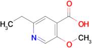 2-Ethyl-5-methoxyisonicotinic acid