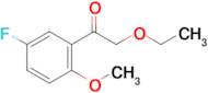 2-Ethoxy-1-(5-fluoro-2-methoxyphenyl)ethan-1-one