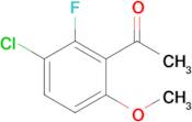 1-(3-Chloro-2-fluoro-6-methoxyphenyl)ethanone