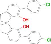 (1S)-6,6'-Bis(4-chlorophenyl)-2,2',3,3'-tetrahydro-1,1'-spirobi[1H-indene]-7,7'-diol