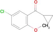 (5-Chloro-2-methoxyphenyl)(cyclopropyl)methanone