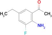 1-(2-Amino-5-ethyl-3-fluorophenyl)ethan-1-one