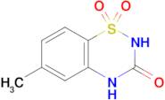 6-Methyl-2H-benzo[e][1,2,4]thiadiazin-3(4H)-one 1,1-dioxide