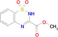 Methyl 2H-benzo[e][1,2,4]thiadiazine-3-carboxylate 1,1-dioxide