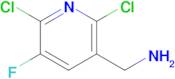 (2,6-Dichloro-5-fluoropyridin-3-yl)methanamine