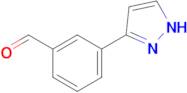 3-(1H-Pyrazol-3-yl)benzaldehyde