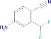 4-Amino-2-(difluoromethyl)benzonitrile