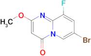 7-Bromo-9-fluoro-2-methoxy-4H-pyrido[1,2-a]pyrimidin-4-one