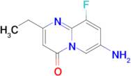 7-Amino-2-ethyl-9-fluoro-4H-pyrido[1,2-a]pyrimidin-4-one