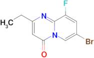 7-Bromo-2-ethyl-9-fluoro-4H-pyrido[1,2-a]pyrimidin-4-one