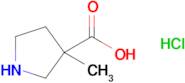 3-Methylpyrrolidine-3-carboxylic acid hydrochloride