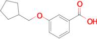 3-(Cyclopentylmethoxy)benzoic acid