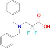 3-(Dibenzylamino)-2,2-difluoropropanoic acid