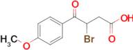 3-Bromo-4-(4-methoxyphenyl)-4-oxobutanoic acid