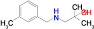 2-Methyl-1-((3-methylbenzyl)amino)propan-2-ol