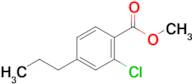 Methyl 2-chloro-4-propylbenzoate