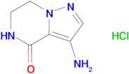 3-Amino-6,7-dihydropyrazolo[1,5-a]pyrazin-4(5H)-one hydrochloride