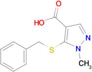 5-(Benzylthio)-1-methyl-1H-pyrazole-4-carboxylic acid