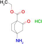 Ethyl 4-amino-2-oxobicyclo[2.2.2]octane-1-carboxylate hydrochloride