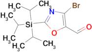 4-Bromo-2-(triisopropylsilyl)oxazole-5-carbaldehyde