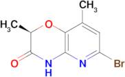 (R)-6-Bromo-2,8-dimethyl-2H-pyrido[3,2-b][1,4]oxazin-3(4H)-one