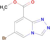Methyl 6-bromo-[1,2,4]triazolo[4,3-a]pyridine-8-carboxylate