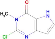 2-Chloro-3-methyl-3,5-dihydro-4H-pyrrolo[3,2-d]pyrimidin-4-one