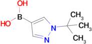 (1-(tert-Butyl)-1H-pyrazol-4-yl)boronic acid