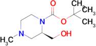 tert-Butyl (R)-2-(hydroxymethyl)-4-methylpiperazine-1-carboxylate