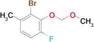 2-Bromo-4-fluoro-3-(methoxymethoxy)-1-methylbenzene