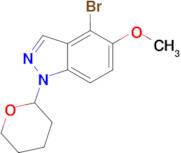 4-Bromo-5-methoxy-1-(tetrahydro-2H-pyran-2-yl)-1H-indazole