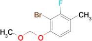 2-Bromo-3-fluoro-1-(methoxymethoxy)-4-methylbenzene