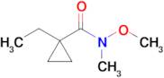 1-Ethyl-N-methoxy-N-methylcyclopropane-1-carboxamide