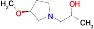 (R)-1-((S)-3-Methoxypyrrolidin-1-yl)propan-2-ol