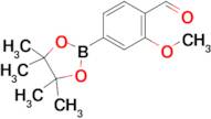 2-Methoxy-4-(4,4,5,5-tetramethyl-1,3,2-dioxaborolan-2-yl)benzaldehyde