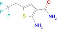 2-Amino-5-(2,2,2-trifluoroethyl)thiophene-3-carboxamide