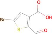 5-Bromo-2-formylthiophene-3-carboxylic acid