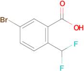 5-Bromo-2-(difluoromethyl)benzoic acid