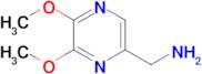 (5,6-Dimethoxypyrazin-2-yl)methanamine