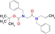 tert-Butyl (2-(allyl(benzyl)amino)-2-oxoethyl)(benzyl)carbamate