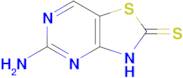 5-Aminothiazolo[4,5-d]pyrimidine-2(3H)-thione