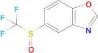 5-((Trifluoromethyl)sulfinyl)benzo[d]oxazole