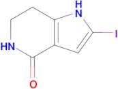 2-Iodo-1,5,6,7-tetrahydro-4H-pyrrolo[3,2-c]pyridin-4-one