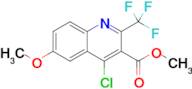 Methyl 4-chloro-6-methoxy-2-(trifluoromethyl)quinoline-3-carboxylate